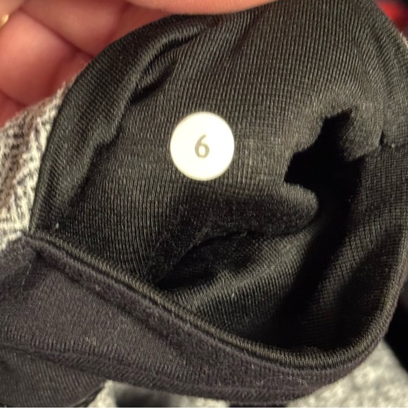 Lululemon Wunder Under Low-Rise Tight 28” Heathered Gray Herringbone - Picture 13 of 14